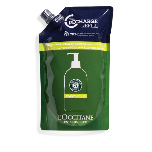 Affichage de l’image 1/1 du produit Eco-recharge Après-Shampoing Soin Nourrissant Aromachologie 500 ml | L’Occitane en Provence
