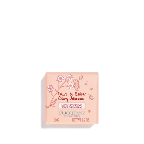Affichage de l’image 1/2 du produit Savon Parfumé Fleurs de Cerisier 50 g | L’Occitane en Provence