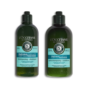 Duo Shampoo & Balsamo Freschezza purificante  | L’Occitane en Provence