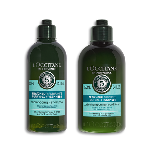 Bildanzeige 1/1 des Produkts Duo Pure Frische Shampoo & Conditioner  | L’Occitane en Provence