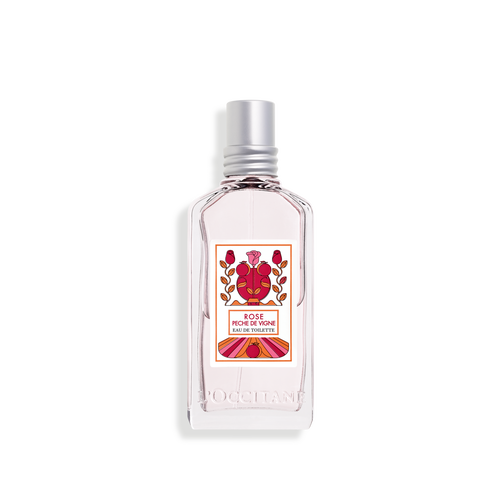 Ver a imagem 1/2 do produto Eau de Toilette Rosa Pêssego das Vinhas 50ml 50 ml | L’Occitane en Provence
