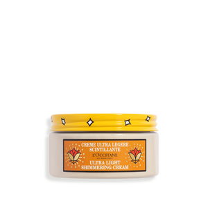 Crème Ultra Légère Scintillante Karité Golden Latte 200 ml | L’Occitane en Provence