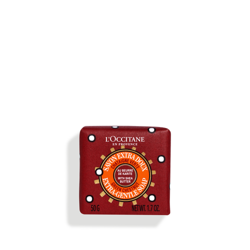 Affichage de l’image 1/1 du produit Savon Extra-doux Karité Chestnut 50 g | L’Occitane en Provence