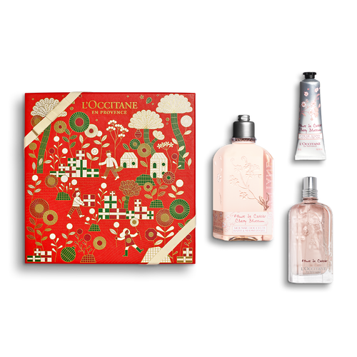 Affichage de l’image 1/1 du produit Coffret Cadeau Parfum Fleurs de Cerisier  | L’Occitane en Provence