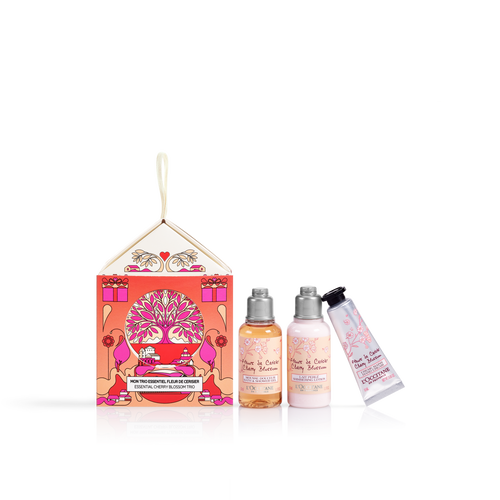 Bildanzeige 1/2 des Produkts Kirschblüte Häuschen-Geschenkbox  | L’Occitane en Provence