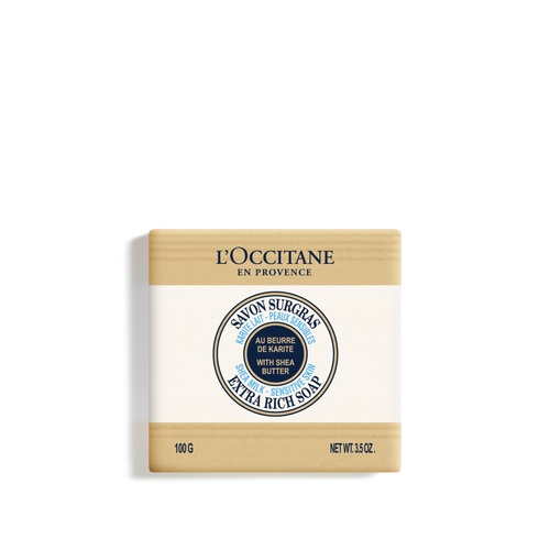 Affichage de l’image 1/2 du produit Savon Surgras Karité Lait - Peaux Sensibles 100g 100 g | L’Occitane en Provence