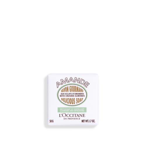 Bildanzeige 1/2 des Produkts Mandel Köstliche Seife (RSPO-zertifiziert) 50 g | L’Occitane en Provence