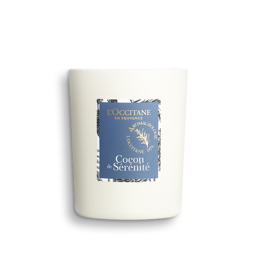 Vedi 1/3 il prodotto Candela profumata coccole di Serenità 140 g | L’Occitane en Provence