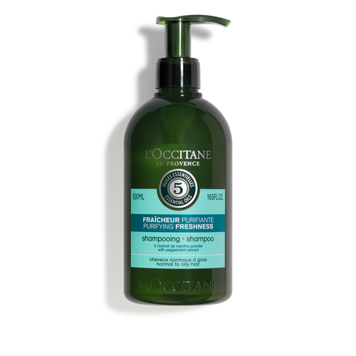 Vedi 1/1 il prodotto Shampoo Pure Fraîcheur Aromachologie 500 ml | L’Occitane en Provence