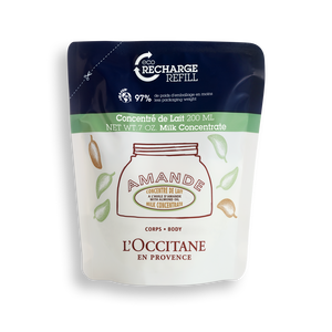 Eco-recarga Concentrado de Leite com Amêndoas da Provença 200 ml | L’Occitane en Provence