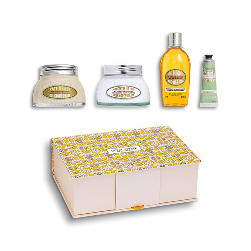 Bildanzeige 1/3 des Produkts Mandel Premium Körperpflege-Geschenkbox  | L’Occitane en Provence