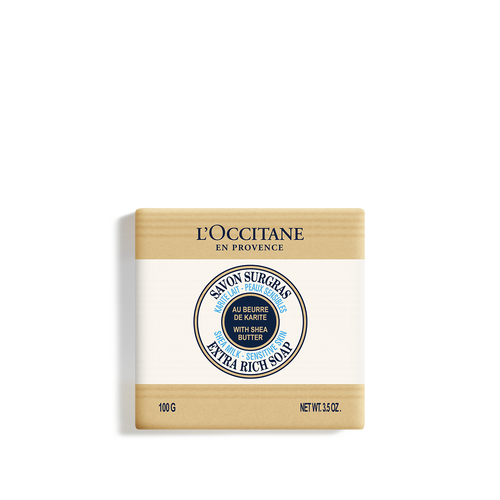Ver a imagem 1/2 do produto Sabonete Surgras Manteiga de Karité - Leite 100 | L’Occitane en Provence