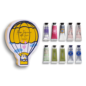 Heißluftballon-Geschenkbox mit 10 Cremes für Hände & Füße -  - LOccitane