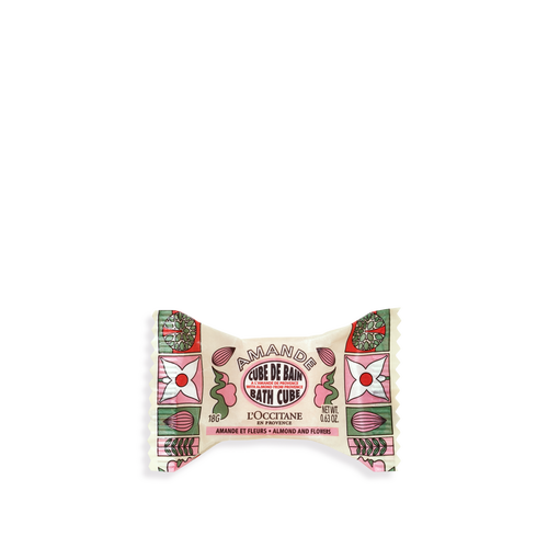 Bildanzeige 1/4 des Produkts Blumige Mandel Badewürfel 18g 18 g | L’Occitane en Provence