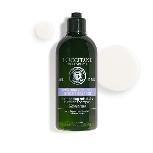 Weergave afbeelding 1/3 van product Gentle & Balanced Aromachology Shampoo 300 ml | L’Occitane en Provence