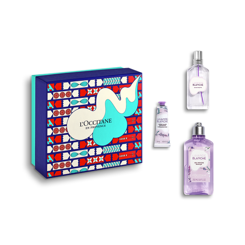 Weergave afbeelding 1/3 van product Witte Lavendel Parfum Giftset  | L’Occitane en Provence