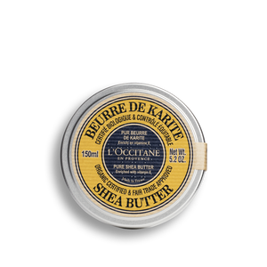 Manteiga de Karité Certificada Orgânica* e Aprovada Comércio Justo* Manteiga Pura 150ML - 150 ml - LOccitane