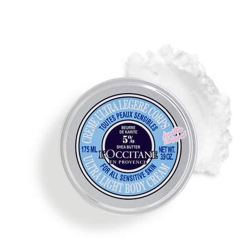 Weergave afbeelding 1/8 van product Shea Ultralichte Lichaamscrème 175 ml | L’Occitane en Provence
